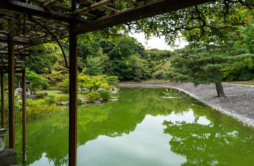 八つ橋から南池