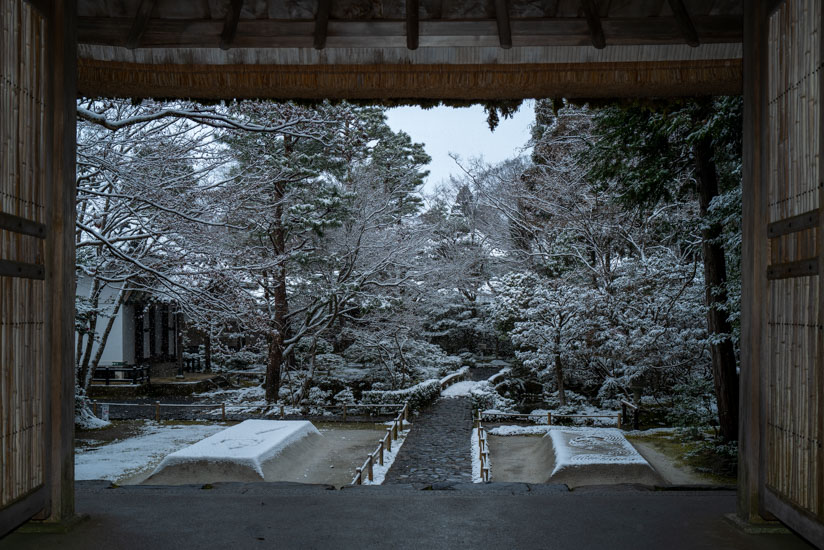 神秘的な法然院