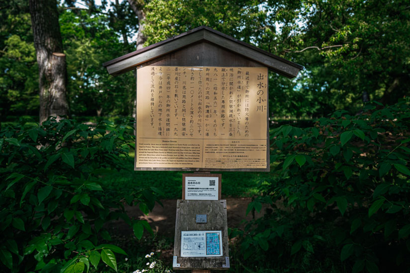 出水の小川