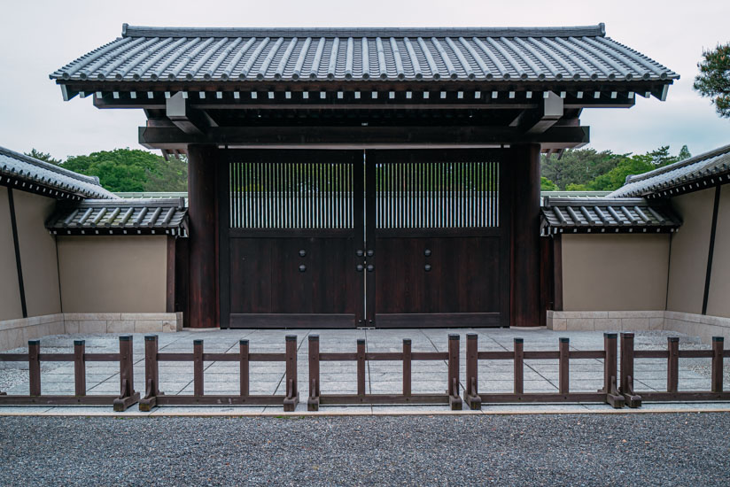 京都迎賓館の入口