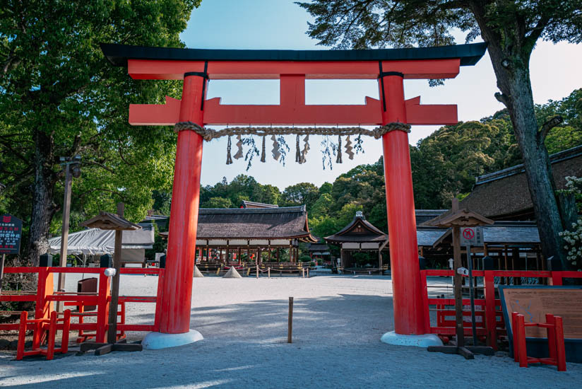 二の鳥居から