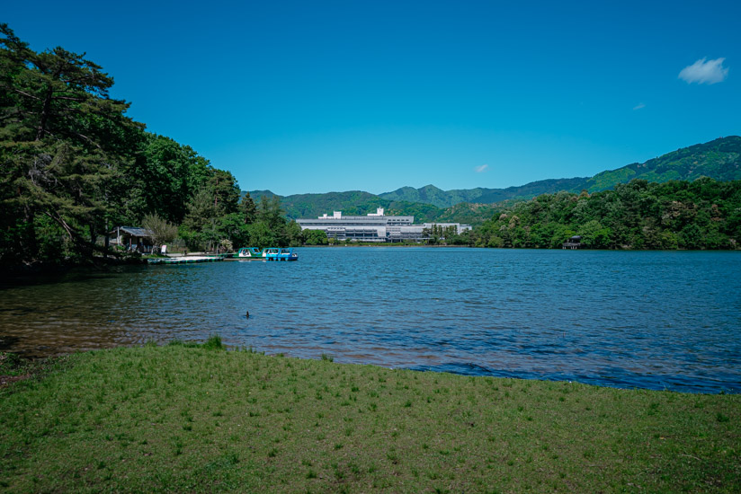 宝が池公園から京都国際会館