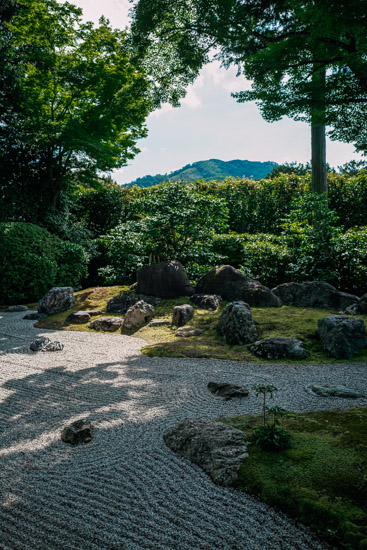 大文字山を借景