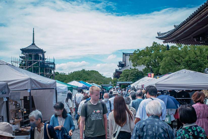 大規模な露店市