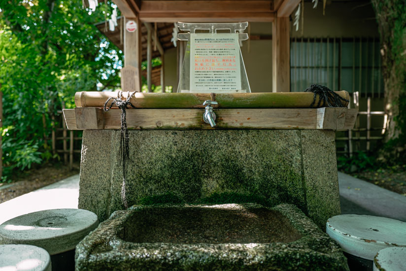 湧き水が美味しくて有名