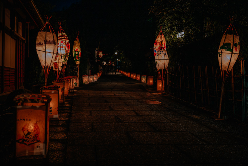 風情ある街道