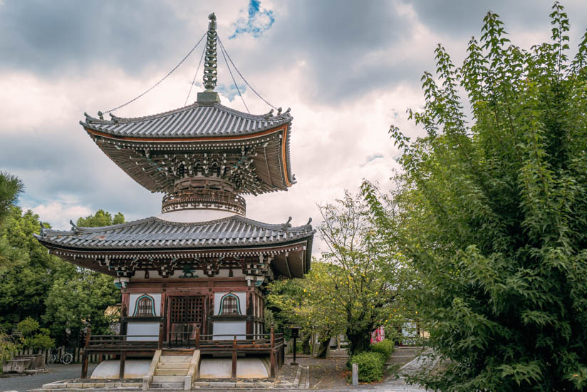 本法寺の多宝塔