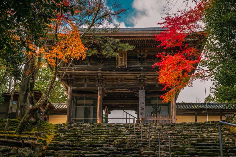 神護寺の楼門